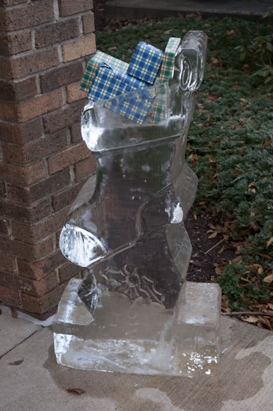 First-place ice sculpture
