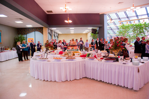 The marquee attraction receives a standing ovation.