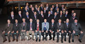 Alumnus Robb S. Schenck (second row, second from left), among his fellow ASE award-winners