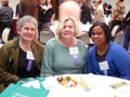 'Awesome Women' Henriette K. Evans, left, and Mary Ann R. Lampman, center, join past honoree Calvetta A. Walker