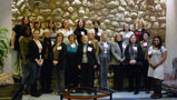 The latest Awesome Women Exemplars gather at the PDC fireplace
