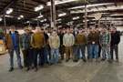 Penn College students competed against one another in the annual AWS Welding Competition for postsecondary students
