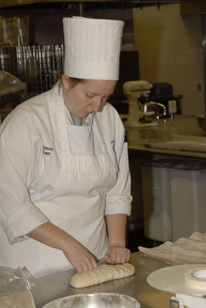 Allyson J. Roan. a multiple award-winner at this year's School of Hospitality Food Show.