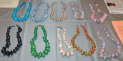 Madaala necklaces also among colorful bead creations