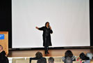 Motivational speaker addresses ACC Auditorium audience