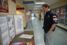 Informative display greets Campus Center visitors