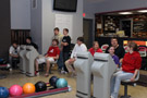 Students, faculty share some nonclassroom time (and some laughs) at ABC Lanes