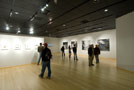 Gallery patrons attend exhibit's opening
