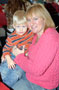 Lori A. Guthrie, mail delivery clerk, and grandson Gabreyal