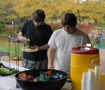 Students enjoy cookout fare