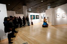 A Kahthak dance performance by Prachi Dalal, director of dance for the Indo-American Arts Council, preceded the gallery talk