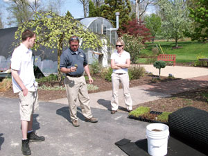 Scott Burk discusses the proper plants to install in a 'green roof.'