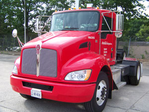 The Coca-Cola Company of New York Inc. recently loaned one of the hybrid trucks to Pennsylvania College of Technology's School of Natural Resources Management for use by diesel equipment technology students.