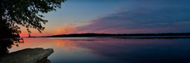Sunrise on Black Lake