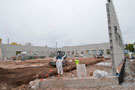 College's new masonry lab takes shape