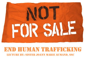 Free lecture to explore human trafficking.