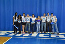 Student boosters spell out their loyalty