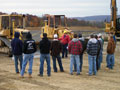 Cross-curricular cooperation at heavy-equipment training site