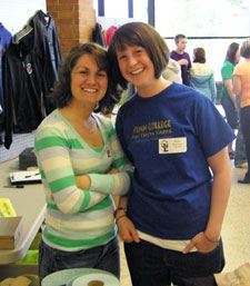 Abigail L. Schuler, left, and Katie E. Buhrman