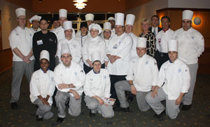 Eleven culinary arts and systems students from Penn College assisted Pennsylvania chefs as they competed in the Pennsylvania Tourism and Lodging Association%E2%80%99s Pennsylvania Palate Competition.