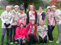 The Pink Berets  a coalition of Penn College employees, family and friends  gather for the Oct. 29 'Making Strides' event