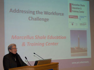 President Davie Jane Gilmour pledges institutional support.