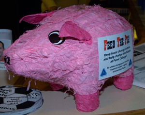 Feed the Pig campaign aims to boost Student Leader Legacy Scholarship Fund.