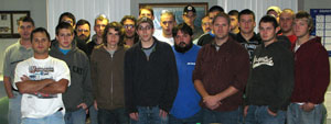 SME members at Benton Foundry