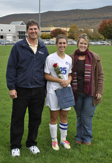Brandy Krause and parents