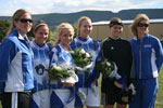 Soccer seniors honored during Saturday's game