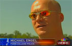 Officer interviewed for newscast