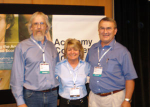 Jeff Weaver, Cisco Area Academy Manager Marie Zwickert%3B and Stan Boler