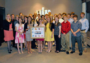 Graduation ceremonies were held recently for a group of 29 area high school students completing the Penn College Youth Leadership Program.