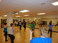 Infectious energy fuels Zumba session