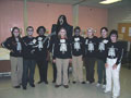 'Grim Reaper,' ghostly helpers spread a serious message