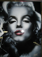 ... as does an iconic Marilyn Monroe 