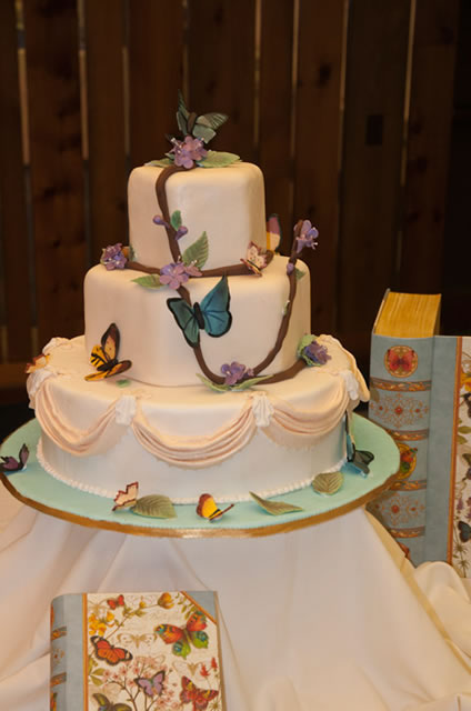 A butterfly-laden entry from Brittanie M. Lenig.
