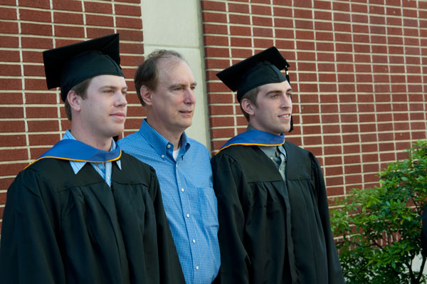 Brothers Matthew S. and Michael R. Johnson earned bachelors degrees in construction management.