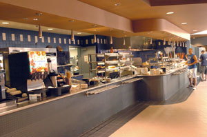 CC Commons, Penn College's newest dining unit, is open in Bush Campus Center.