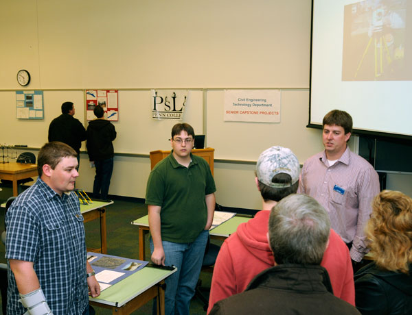 Instructor Nicholas A. Puza explains opportunities in civil engineering technology.