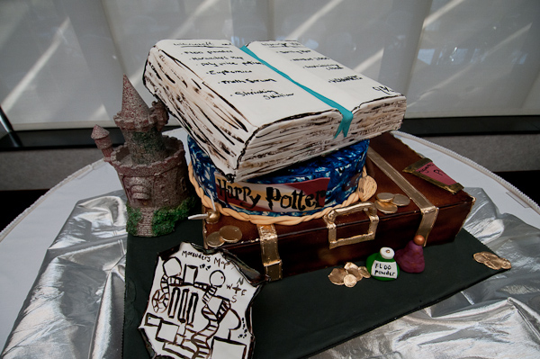 Familiar fixtures from the J.K. Rowling books are cataloged by Courtney J. Kayser, of Bloomsburg.