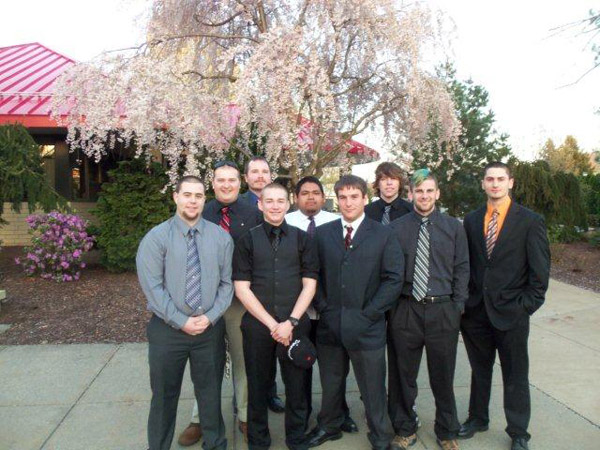 The brothers of Phi Mu Delta
