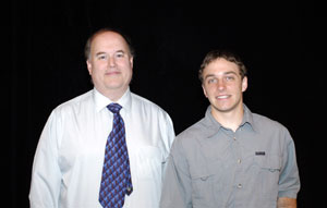 Eric K. Albert, associate professor of machine tool technology and automated manufacturing, and William J. Davis.