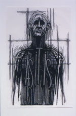 Ray Gloeckler's 'As It Is, Not As I Would Have It,' 2004-05, 35 inches by 21 5/8 inches, woodcut
