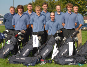 Penn College's 2006 golf team