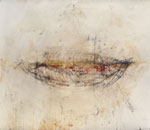 Timothy Hawkesworth's 'Boat #1,' 2001, 52 inches by 58 inches, mixed media on paper