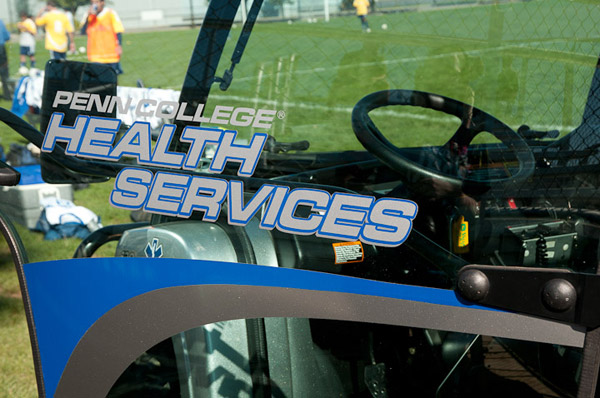 Health Services' new vehicle stands ready to assist.