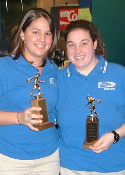 Janelle Badger (left) and Kelli Fazekas