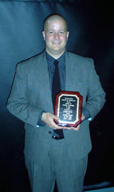 James Riedel, 'Student Leader of the Year'