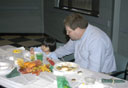 George E. Soucy, Plastics Manufacturing Center project manager, and daughter Caroline